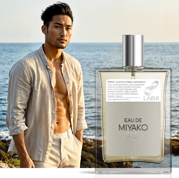 Perfume Masculino Eau de Miyako